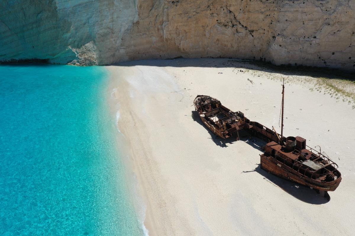 Spiaggia del Relitto di Zante