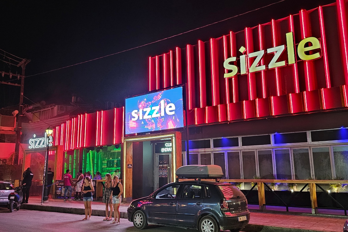 discoteca Sizzle Zante