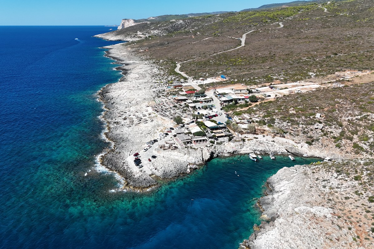 Spiagge a Zante Porto Roxa